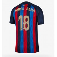 Dres Barcelona Jordi Alba #18 Domaci 2022-23 Kratak Rukav
